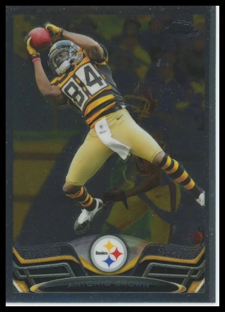 2013 Topps Chrome - Antonio Brown #122 - Football Card Single