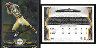 2013 Topps Chrome ANTONIO BROWN #122 Pittsburgh Steelers - Football Card Single