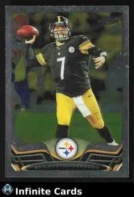 2013 Topps Chrome BEN ROETHLISBERGER #52 Chrome Pittsburgh Steelers