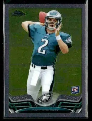 2013 Topps Chrome Matt Barkley #162 RC Philadelphia Eagles
