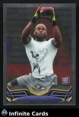 2013 Topps Chrome MATT ELAM #207 RC Baltimore Ravens RC - Football Card Single