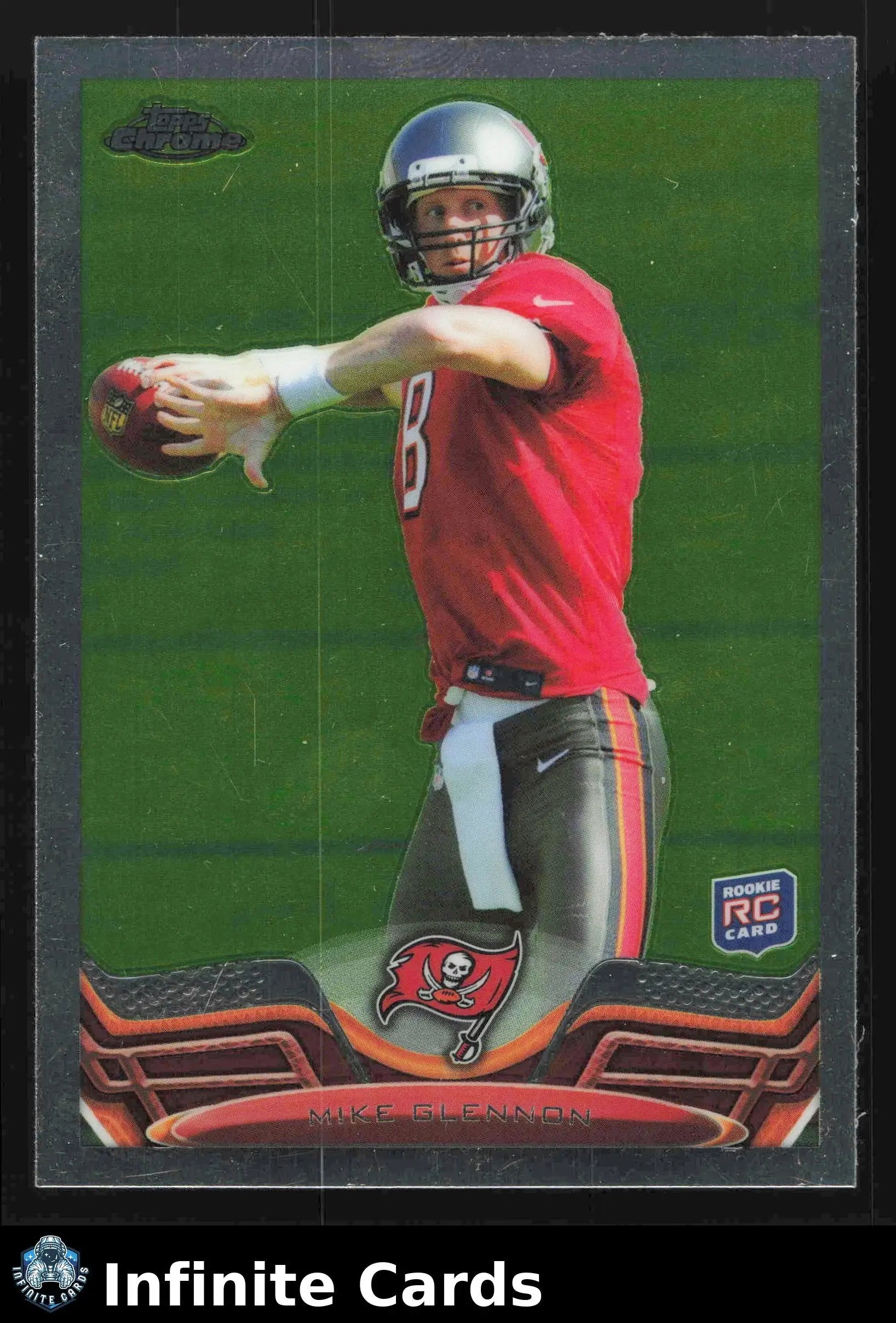 2013 Topps Chrome MIKE GLENNON #218 Tampa Bay Buccaneers RC - Football Card Single