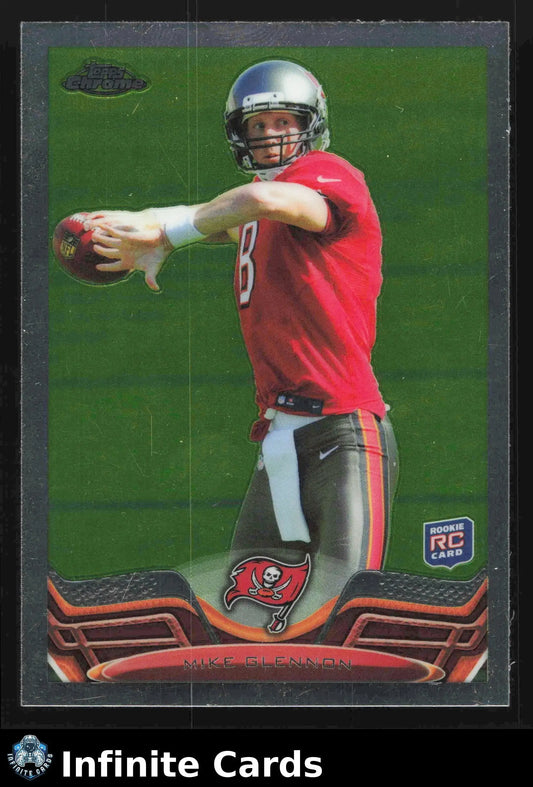 2013 Topps Chrome MIKE GLENNON #218 Tampa Bay Buccaneers RC - Football Card Single