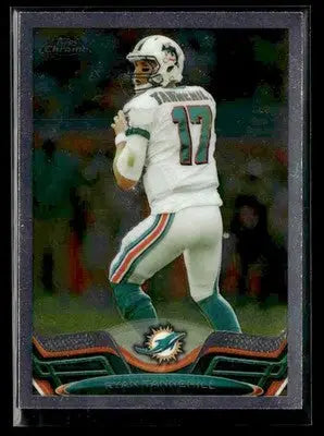 2013 Topps Chrome Ryan Tannehill #176 Miami Dolphins - Football Card Single