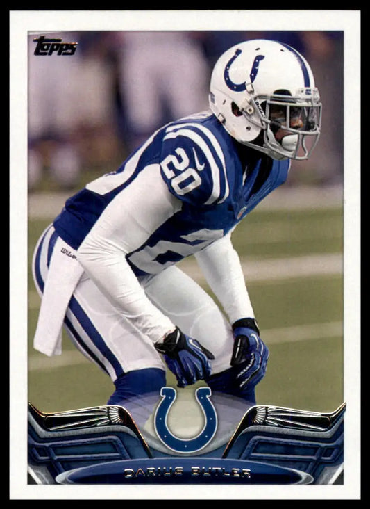 2013 Topps Darius Butler 131 Indianapolis Colts NM - Football Card Single