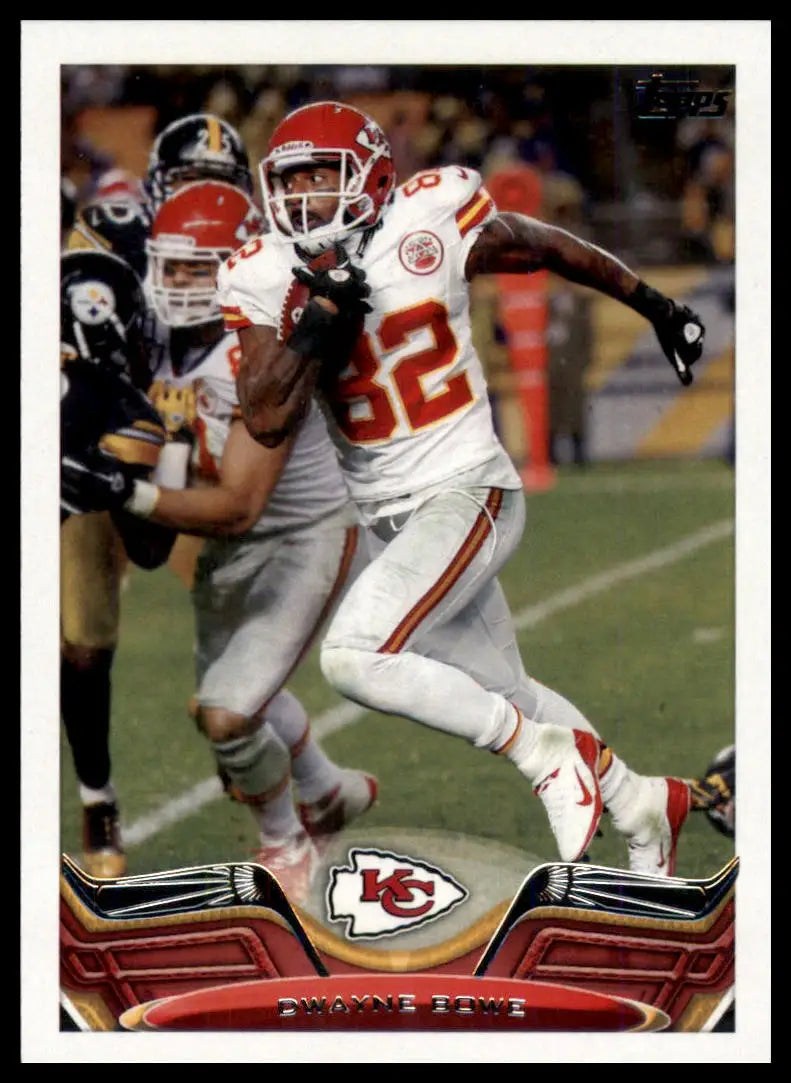 2013 Topps Dwayne Bowe 151 Kansas City Chiefs NM - Football Card Single