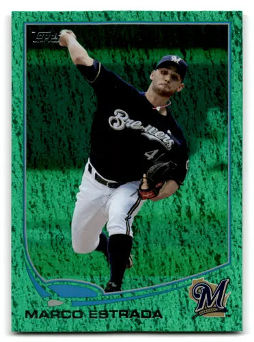2013 Topps Emerald #439 Marco Estrada NM-MT Brewers ID:70876 - Baseball Card Single