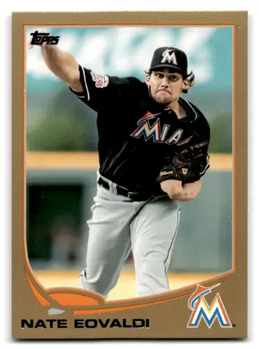 2013 Topps Gold #563 Nathan Eovaldi NM-MT 1553/2013 Marlins ID:70878 - Baseball Card Single
