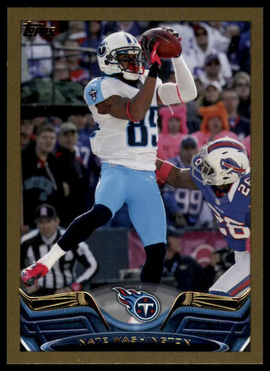 2013 Topps - Gold Nate Washington 181 /2013 Tennessee Titans NM - Football Card Single