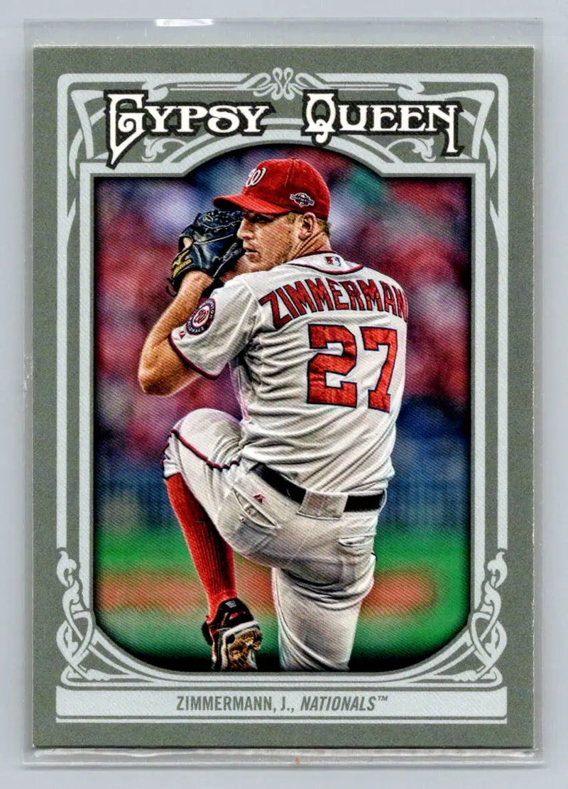 Jordan Zimmermann 2013 Topps Gypsy Queen #278 Washington Nationals baseball card