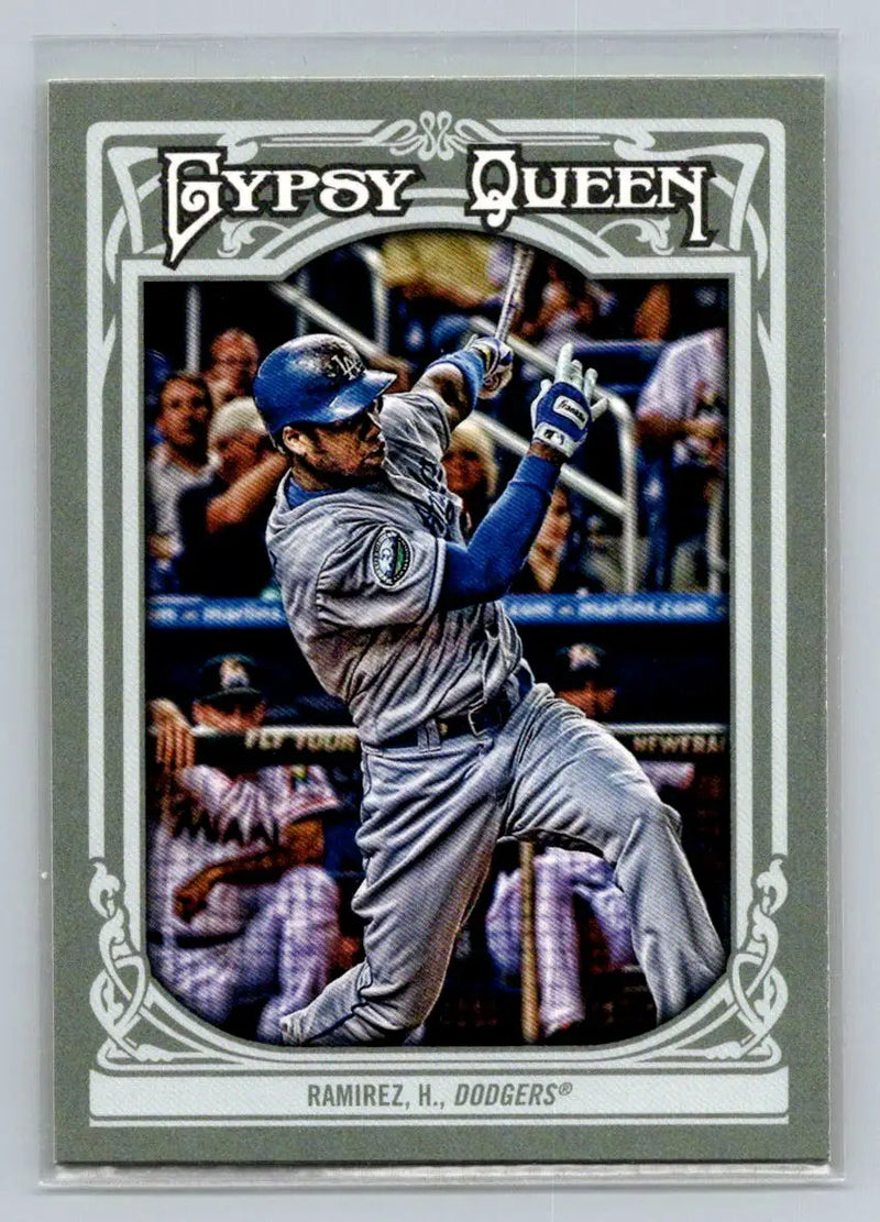 Hanley Ramirez 2013 Topps Gypsy Queen #52 baseball card for Los Angeles Dodgers fans