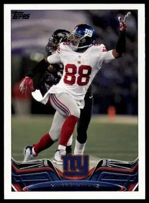 2013 Topps Hakeem Nicks 327 New York Giants