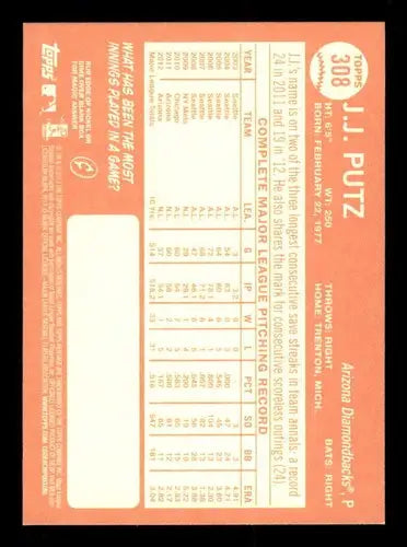 Baseball card back from 2013 Topps Heritage featuring original gloss and Simply Sandoval