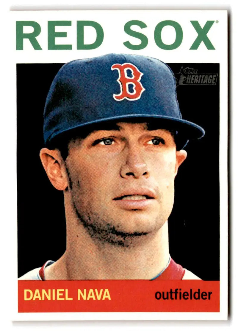 2013 Topps Heritage #343 Daniel Nava - Baseball Card Single