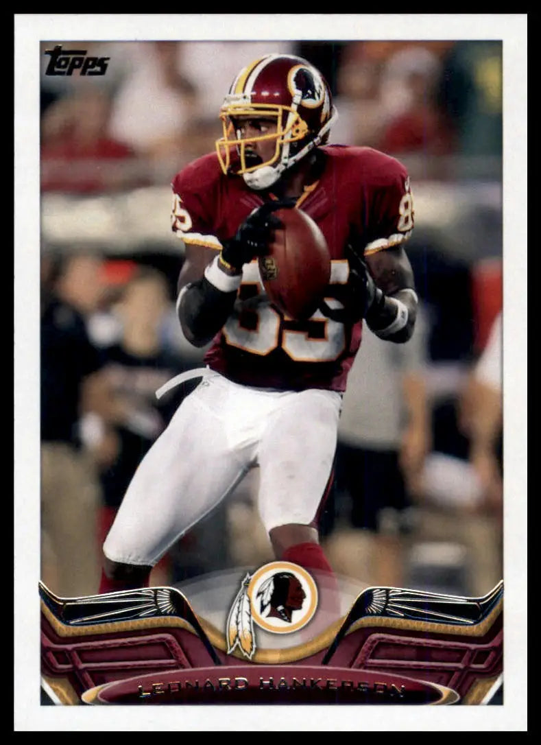 2013 Topps Leonard Hankerson 3 Washington Redskins NM - Football Card Single