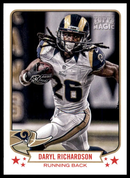 2013 Topps Magic Daryl Richardson 28 St. Louis Rams NM - Football Card Single