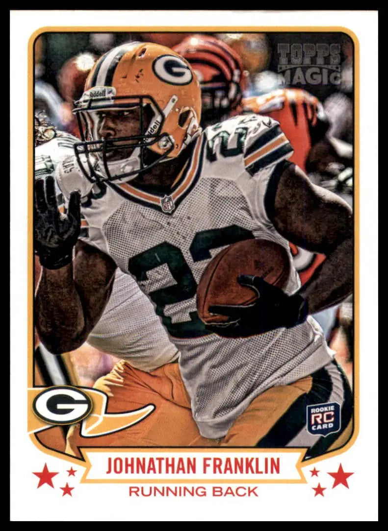 2013 Topps Magic Johnathan Franklin RC 219 Green Bay Packers NM - Football Card Single