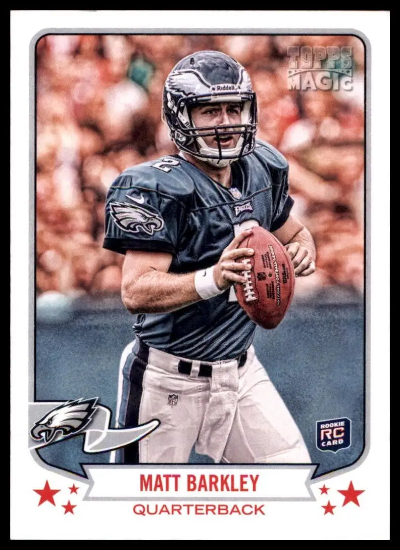 2013 Topps Magic Matt Barkley Rookie Philadelphia Eagles Football Card NFL Sport - Football Card Single