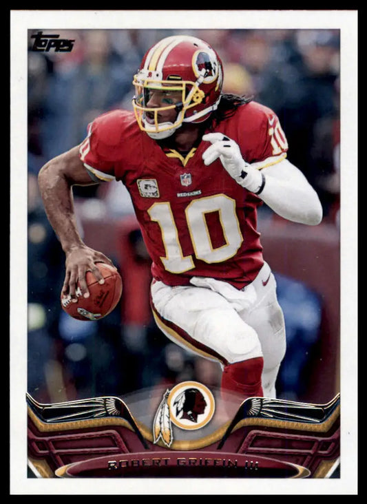 2013 Topps Robert Griffin III 150 Washington Redskins NM - Football Card Single