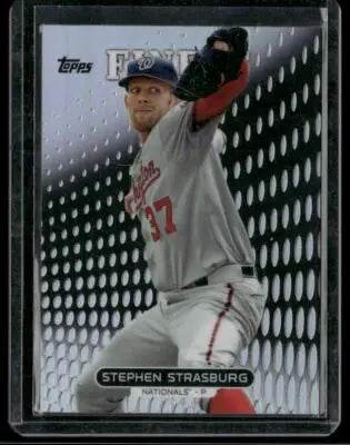 2013 Topps Stephen Strasburg #20 Refractor Baseball - Baseball Card Single