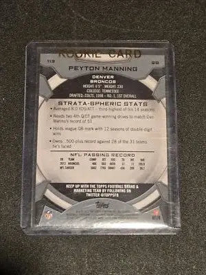 2013 Topps Strata #113 Peyton Manning - Football Card Single
