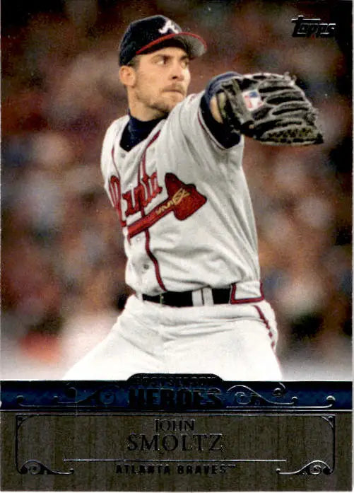 2013 Topps Update #PH-4 John Smoltz Postseason Heroes - Baseball Card Single