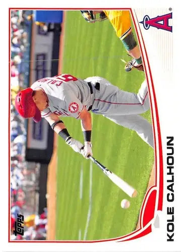 2013 Topps Update US110 Kole Calhoun Angels baseball card NM-MT collectible