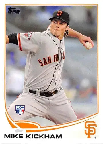 2013 Topps Update US116 Mike Kickham Rookie Baseball Card Giants NM-MT ID72229