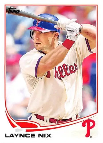 2013 Topps Update #US156 Laynce Nix NM-MT Phillies ID:72664 - Baseball Card Single
