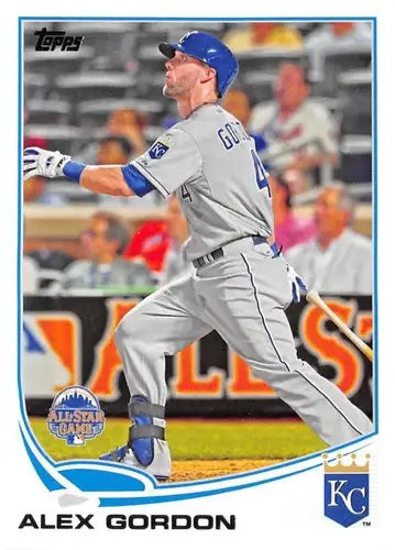 2013 Topps Update US16A Alex Gordon baseball card Royals NM-MT collectible
