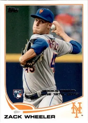 2013 Topps Update #US220 Zack Wheeler - Baseball Card Single