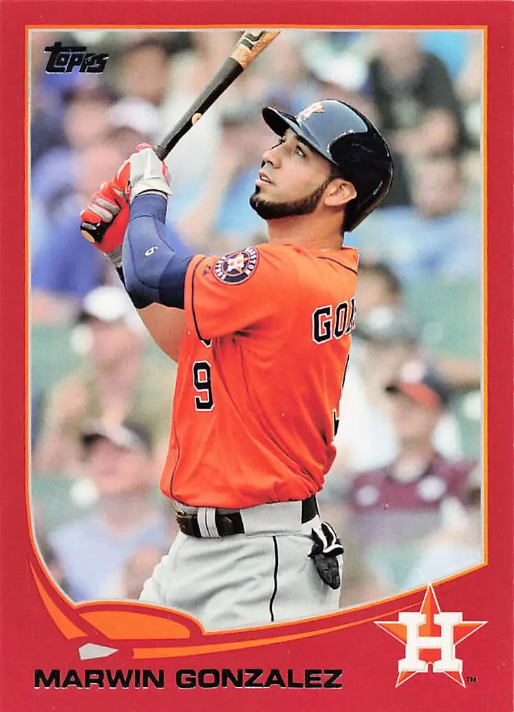 2013 Topps Update #US243 Marwin Gonzalez Red - Baseball Card Single