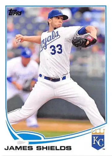 2013 Topps Update #US245 James Shields NM-MT Royals ID:73021 - Baseball Card Single
