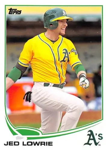 2013 Topps Update #US266 Jed Lowrie NM-MT Athletics ID:72350 - Baseball Card Single