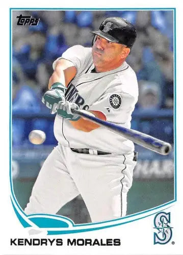 Original gloss 2013 Topps Update US269 Kendrys Morales Mariners baseball card