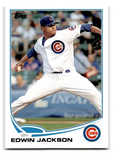 2013 Topps Update #US270 Edwin Jackson NM-MT Cubs ID:72199 - Baseball Card Single