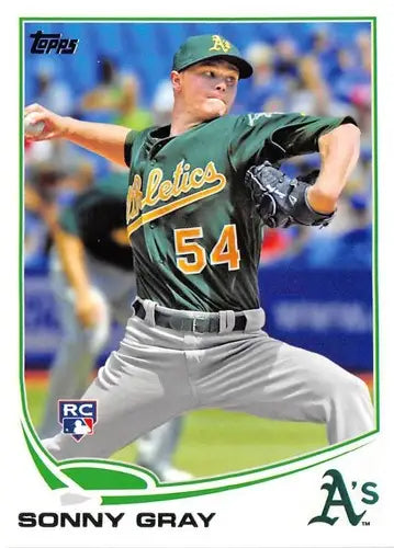 2013 Topps Update #US277 Sonny Gray NM-MT RC Rookie Athletics ID:72039 - Baseball Card Single