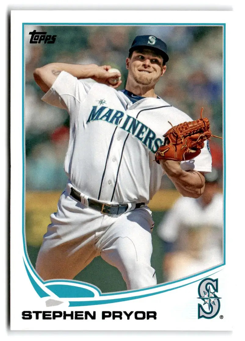 2013 Topps Update #US284 Stephen Pryor - Baseball Card Single