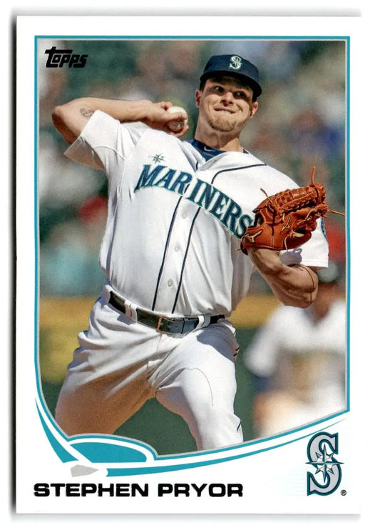 2013 Topps Update #US284 Stephen Pryor - Baseball Card Single