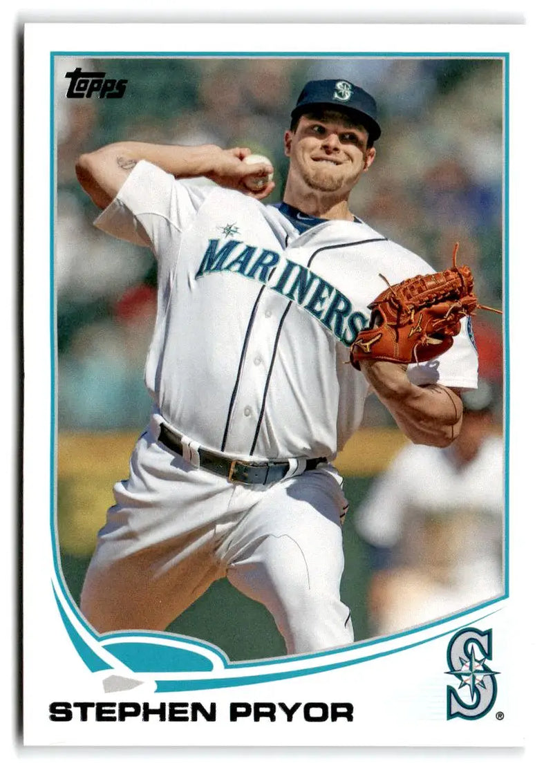 2013 Topps Update #US284 Stephen Pryor - Baseball Card Single