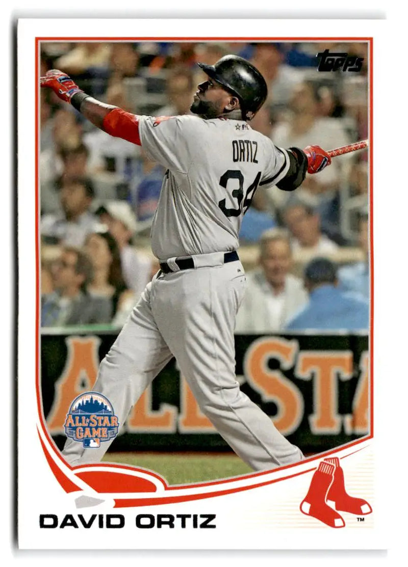 2013 Topps Update #US285a David Ortiz - Baseball Card Single