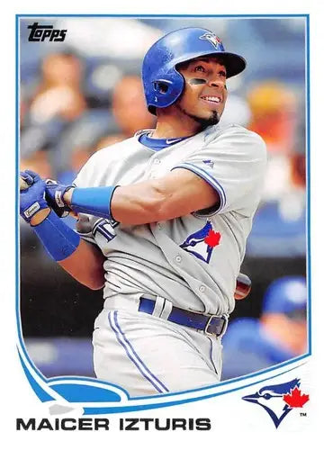 2014 Topps baseball card of Maicer Izturis from US288 Maicer Izturis Topps Update series