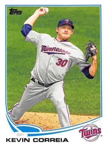 2013 Topps Update US289 Kevin Correia Twins baseball card NM-MT