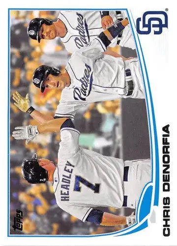 2013 Topps Update US294 Chris Denorfia Padres baseball card NM-MT