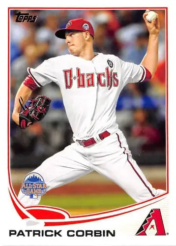 2013 Topps Update US304 Patrick Corbin baseball card with original gloss Diamondbacks