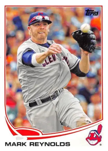 Baseball card of Mark Reynolds from 2013 Topps Update US64 US64 Mark Reynolds Indians