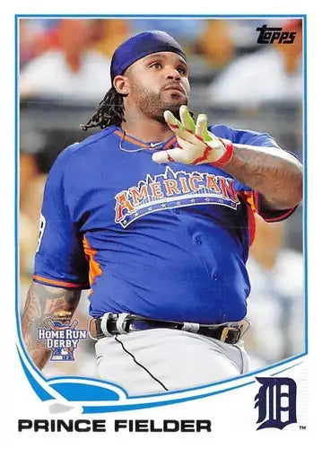 Original gloss 2013 Topps Update US91 Prince Fielder baseball card Tigers NM-MT