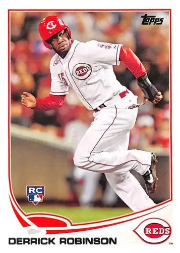 Original gloss 2013 Topps Update US99 Derrick Robinson rookie baseball card