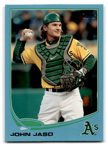 2013 Topps Update Wal-Mart Blue Border #US139 John Jaso NM Near Mint At ID:72215 - Baseball Card Single