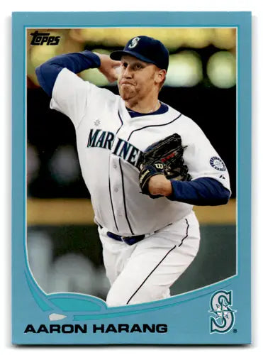 2013 Topps Update Wal-Mart Blue Border #US251 Aaron Harang NM-MT Marine ID:72128 - Baseball Card Single
